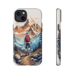 Adventure Phone Case, Mountain Hiking Phone Cover, Outdoor Enthusiast Gift, Nature Lover Accessory, Travel Cell Phone Protector