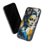 Vibrant, Artistic Tough Phone Case, Modern Art, Smartphone Accessories