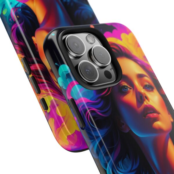 Vibrant, Colorful Woman Design - Tough Phone Case