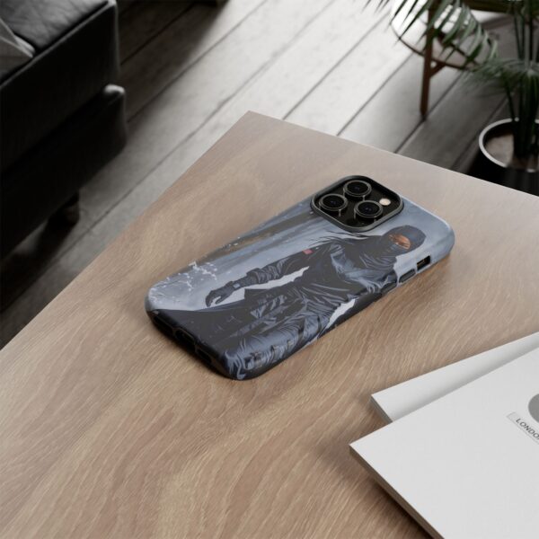 Artistic Phone Case, Ninja Aesthetic, Unique Smartphone Cover, Adventurous Spirit