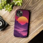 Mountain Sunset Phone Case - Tough Cases for Nature Lovers