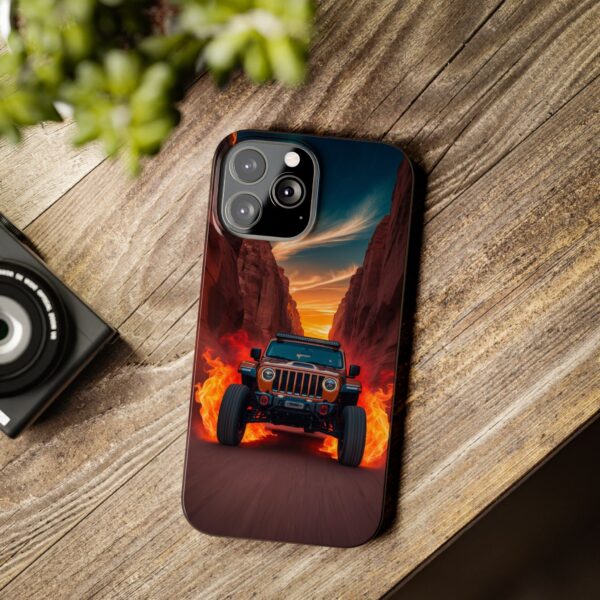 Adventure Jeep Slim Phone Case - Perfect for Off-Road Enthusiasts