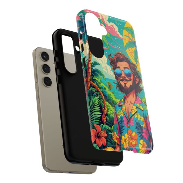 Stylish Hawaiian Tough Phone Case - Perfect for Trendsetters & Everyday Use