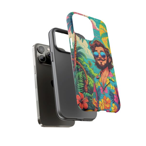 Stylish Hawaiian Tough Phone Case - Perfect for Trendsetters & Everyday Use