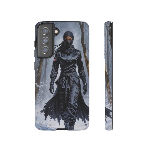 Artistic Phone Case, Ninja Aesthetic, Unique Smartphone Cover, Adventurous Spirit