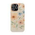 Floral Biodegradable Phone Case - Eco-Friendly Nature Design
