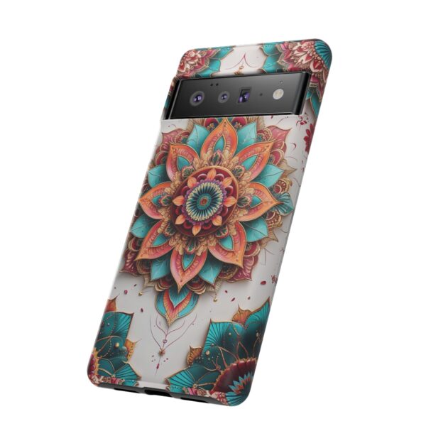 Mandala Phone Case, Colorful Floral Design, Bohemian Style, Tough Cases, Gift for Her