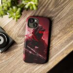 Red Urban Warrior Phone Case for Gamers & Action Fans