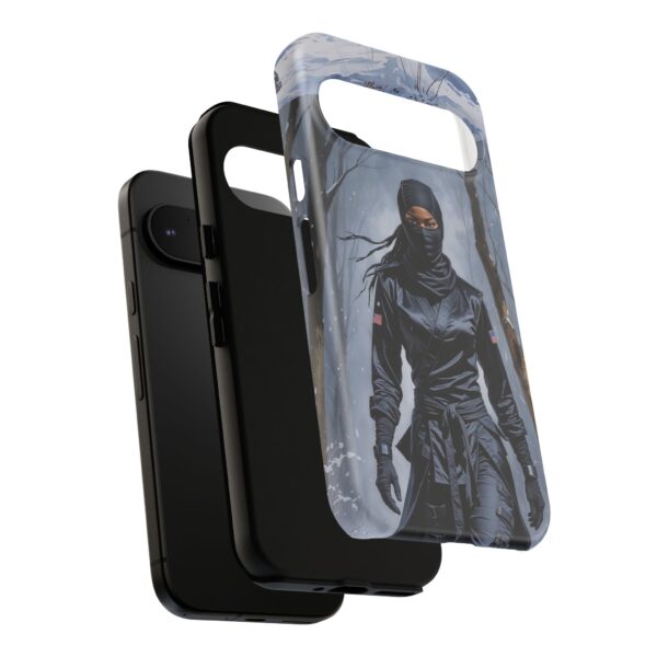 Artistic Phone Case, Ninja Aesthetic, Unique Smartphone Cover, Adventurous Spirit
