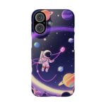 Space Astronaut Slim Phone Case