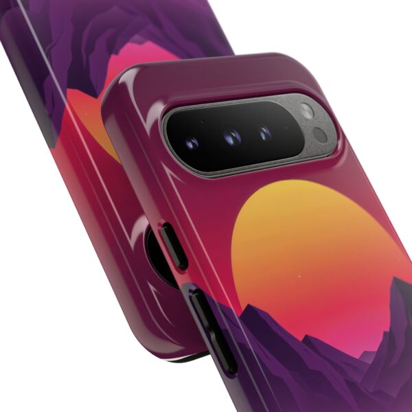 Mountain Sunset Phone Case - Tough Cases for Nature Lovers
