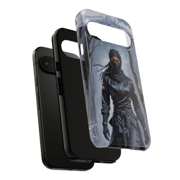 Artistic Phone Case, Ninja Aesthetic, Unique Smartphone Cover, Adventurous Spirit