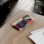 Samurai Warrior Phone Case, Tough Cases, Unique Phone Accessories, Phone Cover Gift, Gamer Phone Decor, Anime Style Case