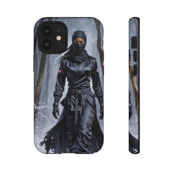 Artistic Phone Case, Ninja Aesthetic, Unique Smartphone Cover, Adventurous Spirit