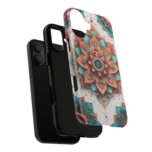 Mandala Phone Case, Colorful Floral Design, Bohemian Style, Tough Cases, Gift for Her
