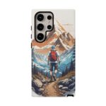Adventure Phone Case, Mountain Hiking Phone Cover, Outdoor Enthusiast Gift, Nature Lover Accessory, Travel Cell Phone Protector