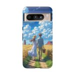 Couple Phone Case – Romantic Landscape Design