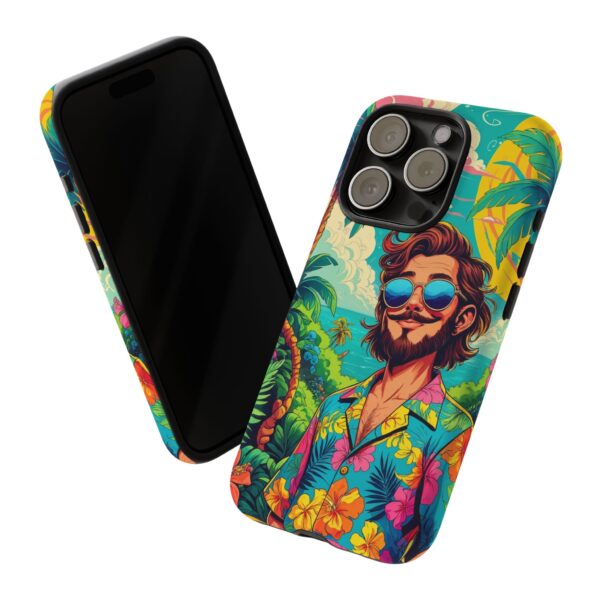 Stylish Hawaiian Tough Phone Case - Perfect for Trendsetters & Everyday Use