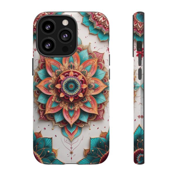 Mandala Phone Case, Colorful Floral Design, Bohemian Style, Tough Cases, Gift for Her