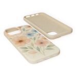 Floral Biodegradable Phone Case - Eco-Friendly Nature Design