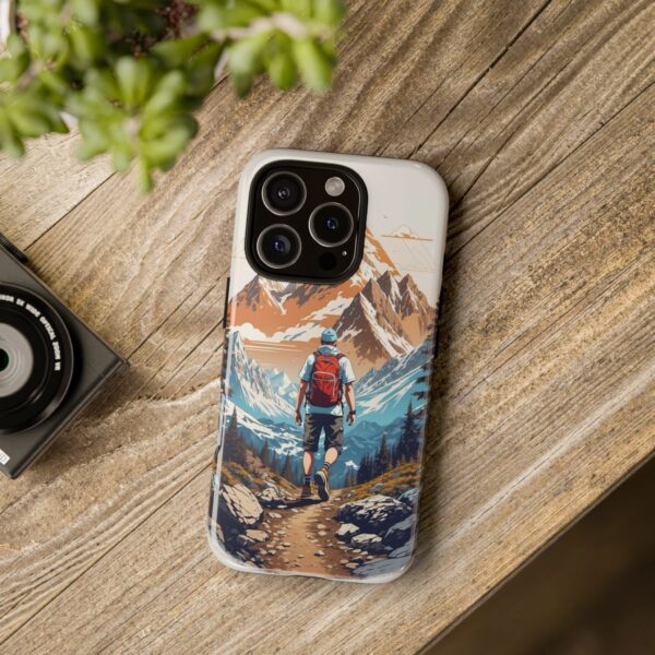 Adventure Phone Case, Mountain Hiking Phone Cover, Outdoor Enthusiast Gift, Nature Lover Accessory, Travel Cell Phone Protector