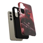 Red Urban Warrior Phone Case for Gamers & Action Fans