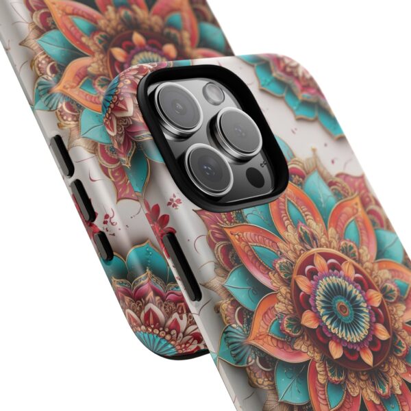 Mandala Phone Case, Colorful Floral Design, Bohemian Style, Tough Cases, Gift for Her
