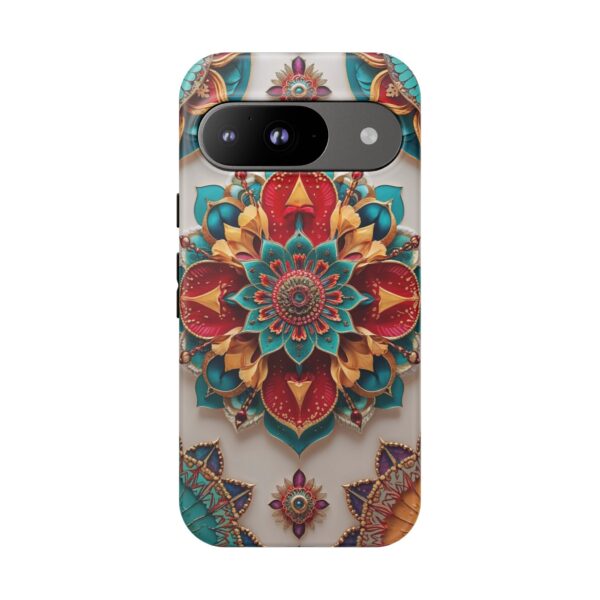 Colorful Mandala Phone Cover, Bohemian Style Accessory, Unique Gift for Her, Stylish Smartphone Protection