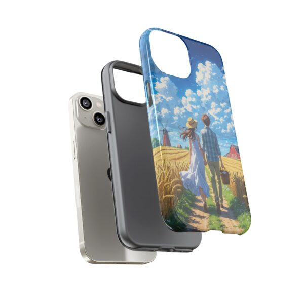 Couple Phone Case – Romantic Landscape Design