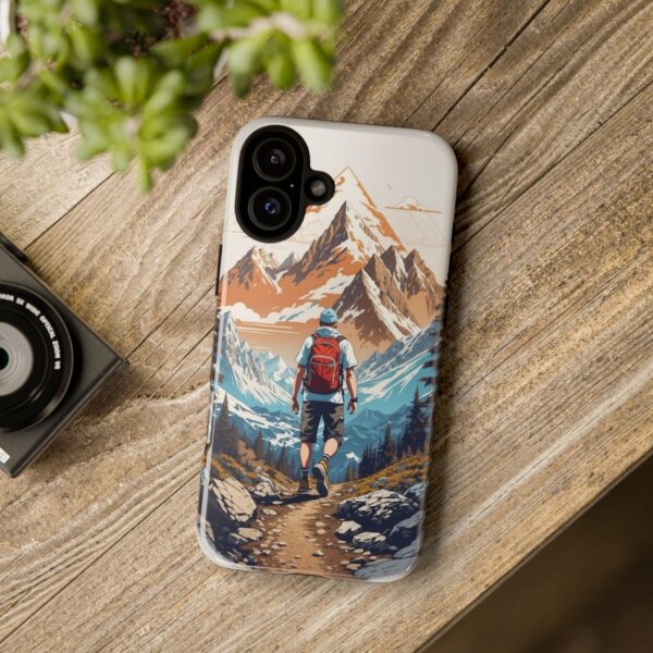 Adventure Phone Case, Mountain Hiking Phone Cover, Outdoor Enthusiast Gift, Nature Lover Accessory, Travel Cell Phone Protector