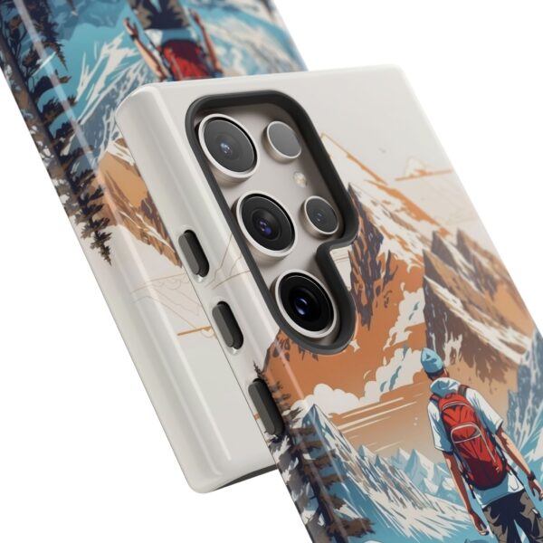 Adventure Phone Case, Mountain Hiking Phone Cover, Outdoor Enthusiast Gift, Nature Lover Accessory, Travel Cell Phone Protector