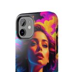 Vibrant, Colorful Woman Design - Tough Phone Case
