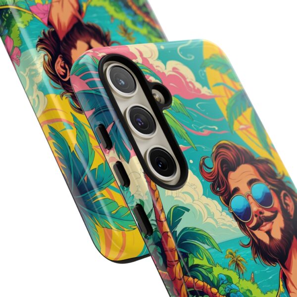Stylish Hawaiian Tough Phone Case - Perfect for Trendsetters & Everyday Use