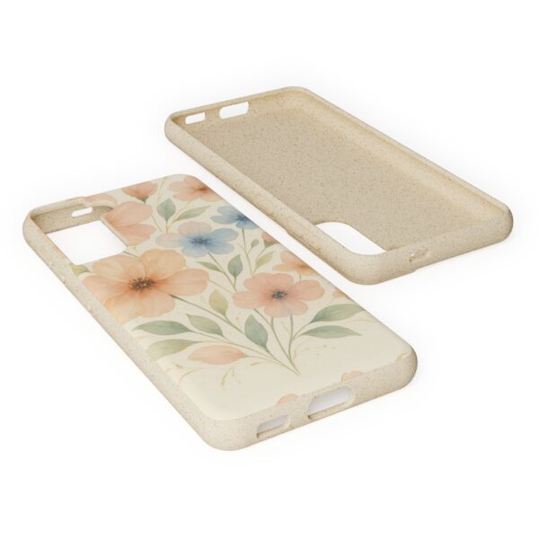 Floral Biodegradable Phone Case - Eco-Friendly Nature Design