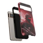 Red Urban Warrior Phone Case for Gamers & Action Fans