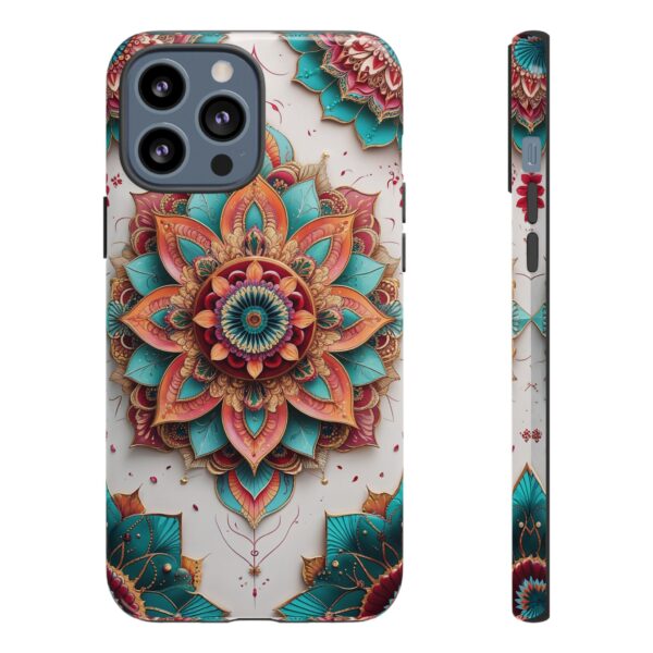 Mandala Phone Case, Colorful Floral Design, Bohemian Style, Tough Cases, Gift for Her
