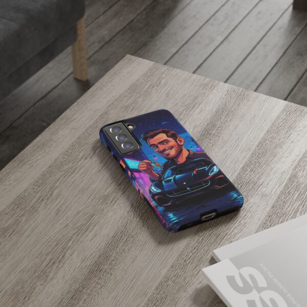 Stylish Car Enthusiast Phone Case with Key Design