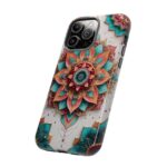 Mandala Phone Case, Colorful Floral Design, Bohemian Style, Tough Cases, Gift for Her