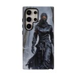 Artistic Phone Case, Ninja Aesthetic, Unique Smartphone Cover, Adventurous Spirit