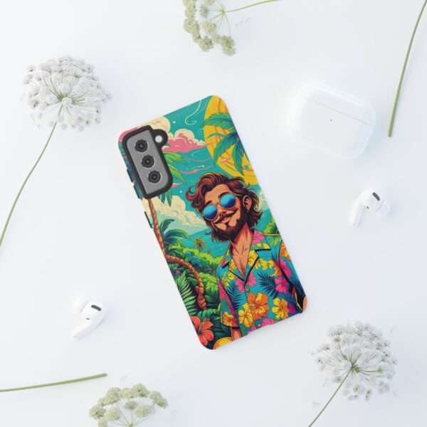 Stylish Hawaiian Tough Phone Case - Perfect for Trendsetters & Everyday Use