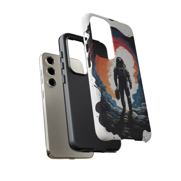 Astronaut Case, Tough Phone Cover, Galaxy Art Protector, Space Lover Gift, Unique Mobile Accessory