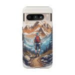 Adventure Phone Case, Mountain Hiking Phone Cover, Outdoor Enthusiast Gift, Nature Lover Accessory, Travel Cell Phone Protector