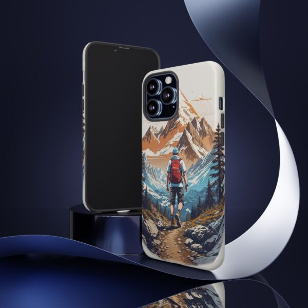 Adventure Phone Case, Mountain Hiking Phone Cover, Outdoor Enthusiast Gift, Nature Lover Accessory, Travel Cell Phone Protector