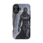 Artistic Phone Case, Ninja Aesthetic, Unique Smartphone Cover, Adventurous Spirit
