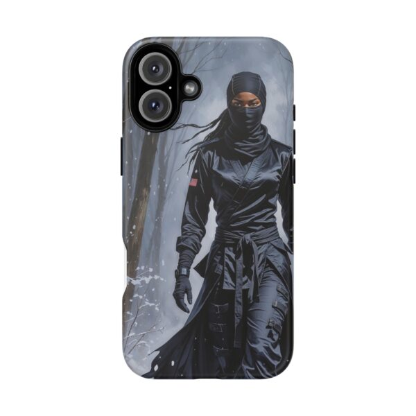 Artistic Phone Case, Ninja Aesthetic, Unique Smartphone Cover, Adventurous Spirit
