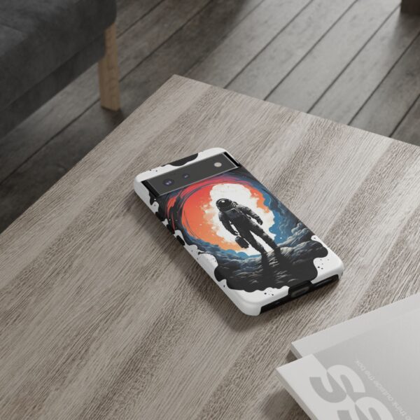 Astronaut Case, Tough Phone Cover, Galaxy Art Protector, Space Lover Gift, Unique Mobile Accessory