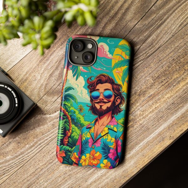 Stylish Hawaiian Tough Phone Case - Perfect for Trendsetters & Everyday Use