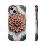 Mandala Phone Case, Colorful Floral Design, Bohemian Style, Tough Cases, Gift for Her