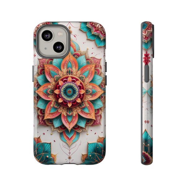 Mandala Phone Case, Colorful Floral Design, Bohemian Style, Tough Cases, Gift for Her
