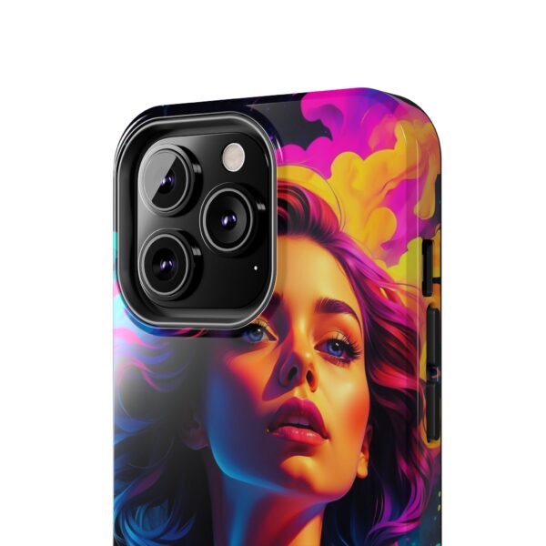 Vibrant, Colorful Woman Design - Tough Phone Case